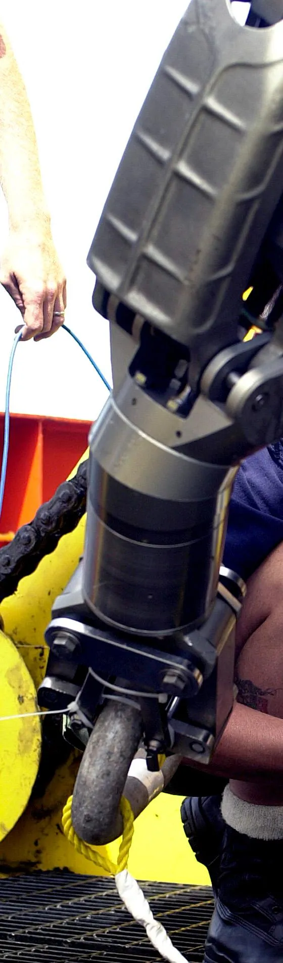 An ROV manipulator arm